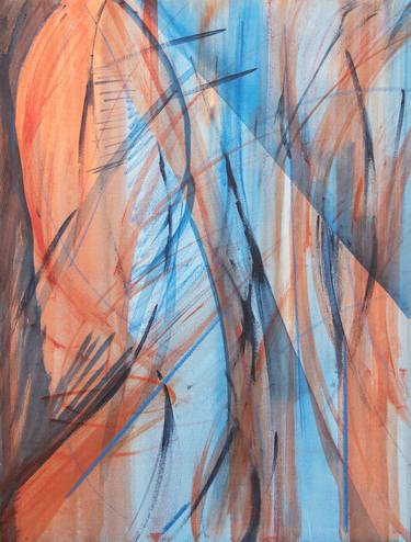 Original Abstract Paintings by Chantal Grandgaignage