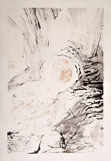 Original Abstract Nature Drawings by Fernando Torres Rebollo