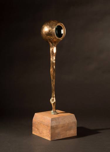 Original Abstract Sculpture by Viktor Fehér