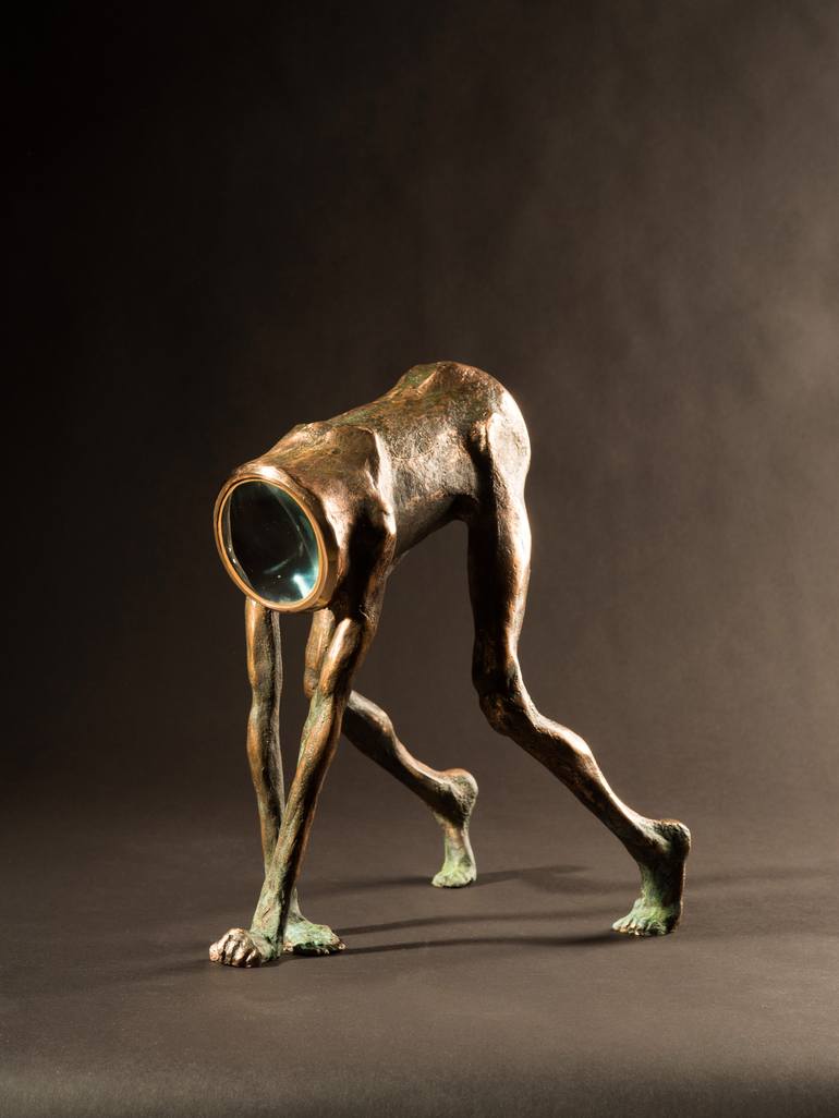 Original Body Sculpture by Viktor Fehér