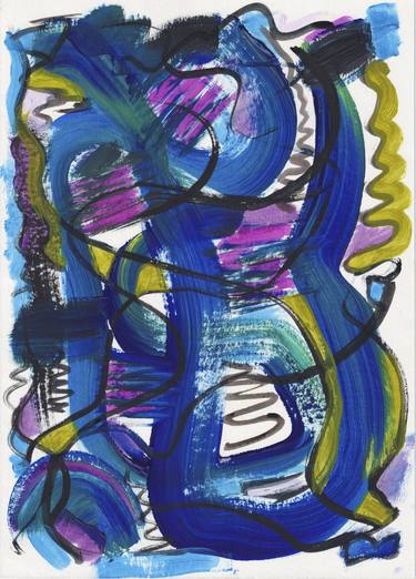 Print of Expressionism Abstract Mixed Media by Caroyl La Barge
