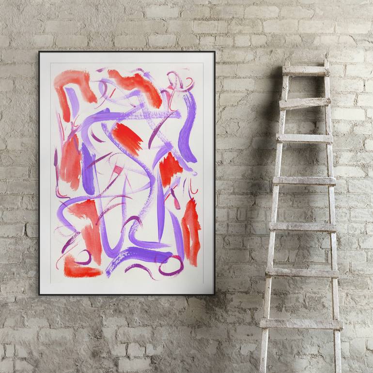 Original Contemporary Abstract Mixed Media by Caroyl La Barge