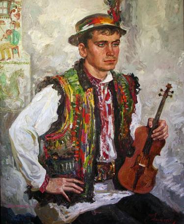 Print of Portrait Paintings by Svetlana Anoshkina