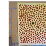 This painting is made unstreched on canvas. It will shipped rolled in a tube.