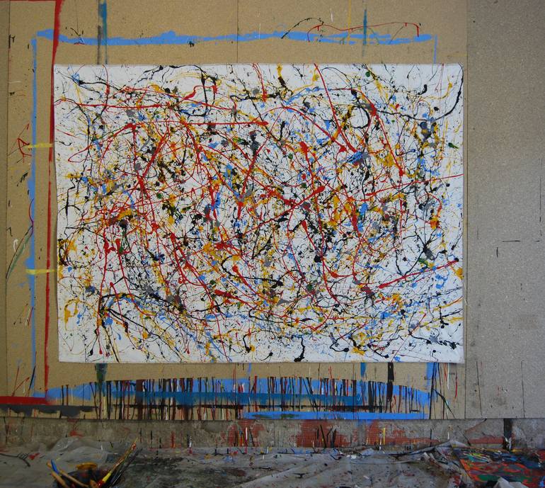 Original Abstract Painting by Joseph Fanjoy