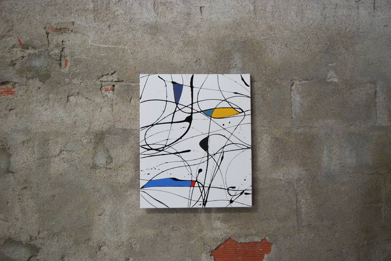 Original Abstract Painting by Etienne Chevrier