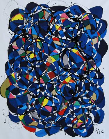 Original Conceptual Abstract Paintings by Joseph Fanjoy