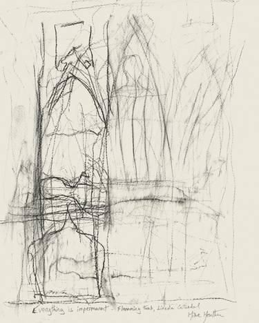 Original Expressionism Architecture Drawings by Mike Heseltine