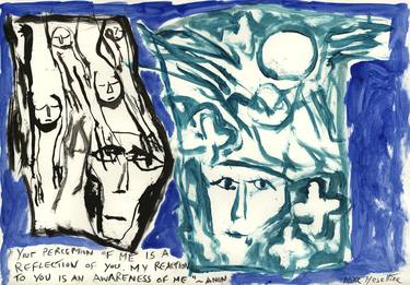Print of Expressionism Religious Paintings by Mike Heseltine