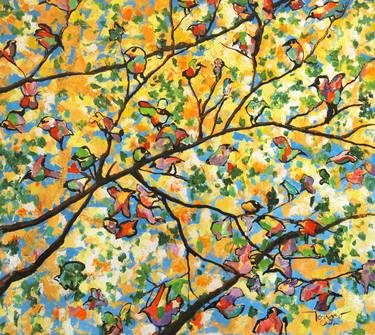 Original Tree Painting by Tarcisio Costa
