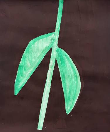 Original Conceptual Botanic Painting by Anton Tarasiuk