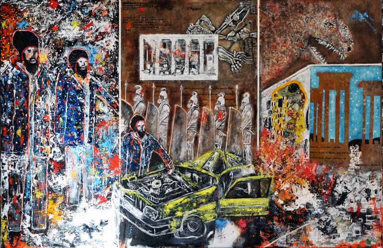 Time of the Dragons Eber Nari Painting by Christian Perez de Carvasal