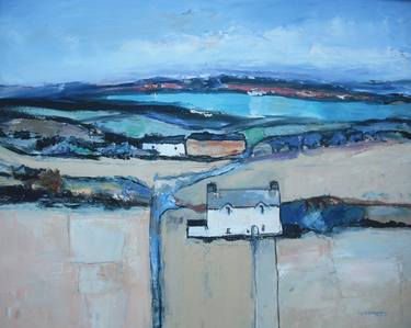 Original Abstract Expressionism Landscape Paintings by Judith Donaghy