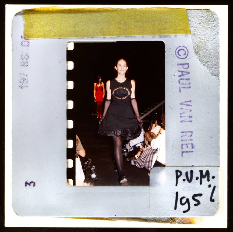 Original Fashion Photography by Paul Van Riel | Vintage Art on Paper | Jean-Paul Gaultier, returned ( 01/10 )