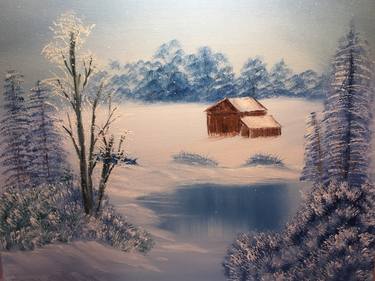 Original Folk Landscape Paintings by John Bostick