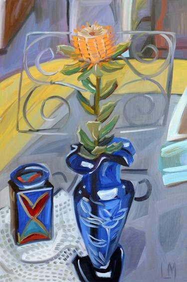 Original Figurative Still Life Painting by Liza Merkalova