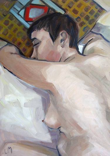 Original Figurative Nude Paintings by Liza Merkalova