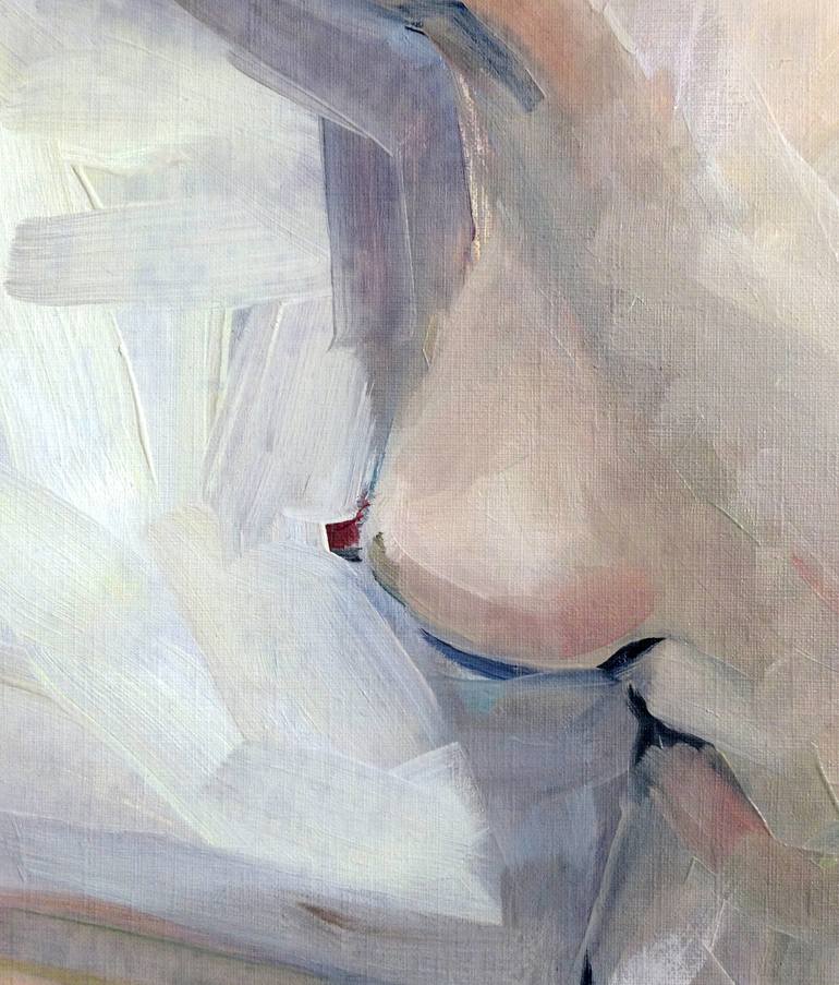 Original Nude Painting by Liza Merkalova