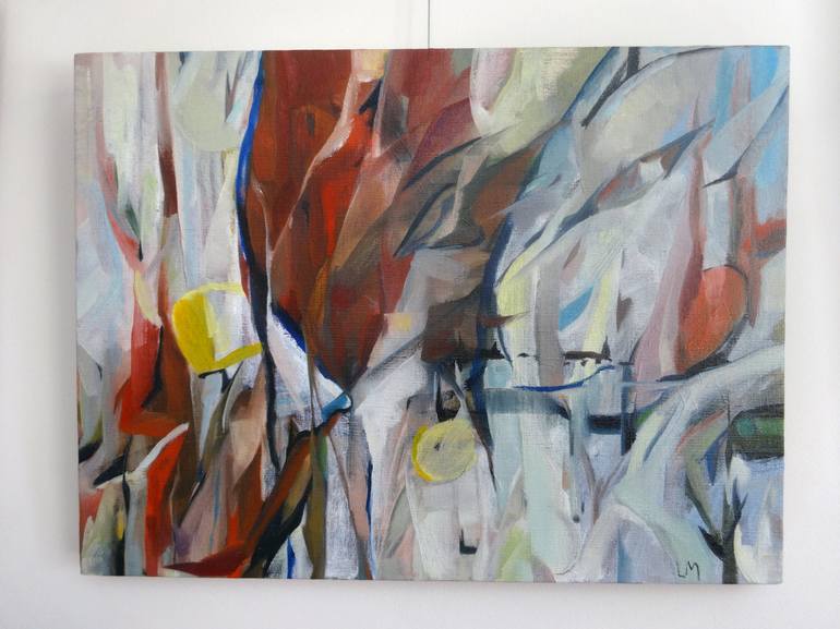 Original Abstract Painting by Liza Merkalova