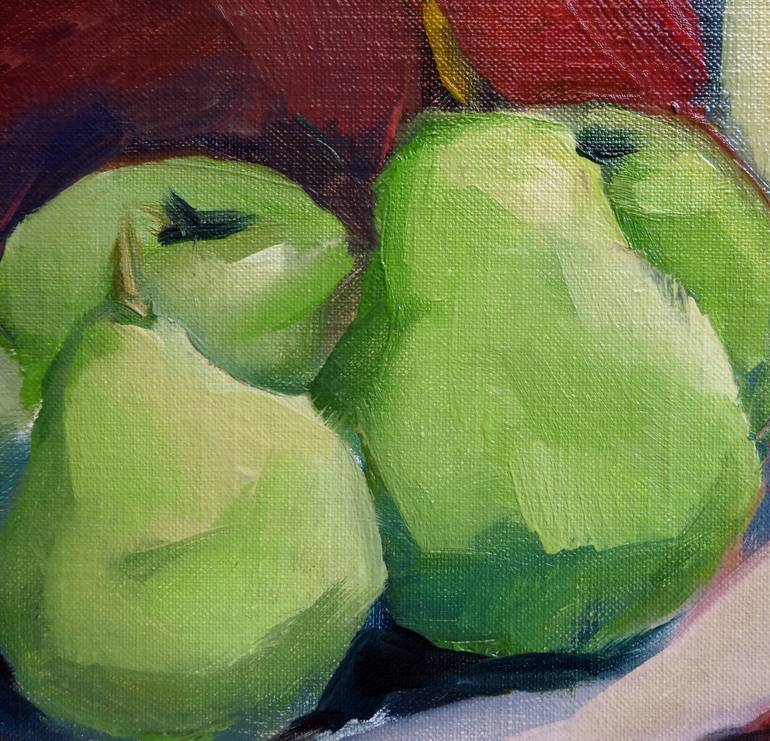 Original Fine Art Still Life Painting by Liza Merkalova