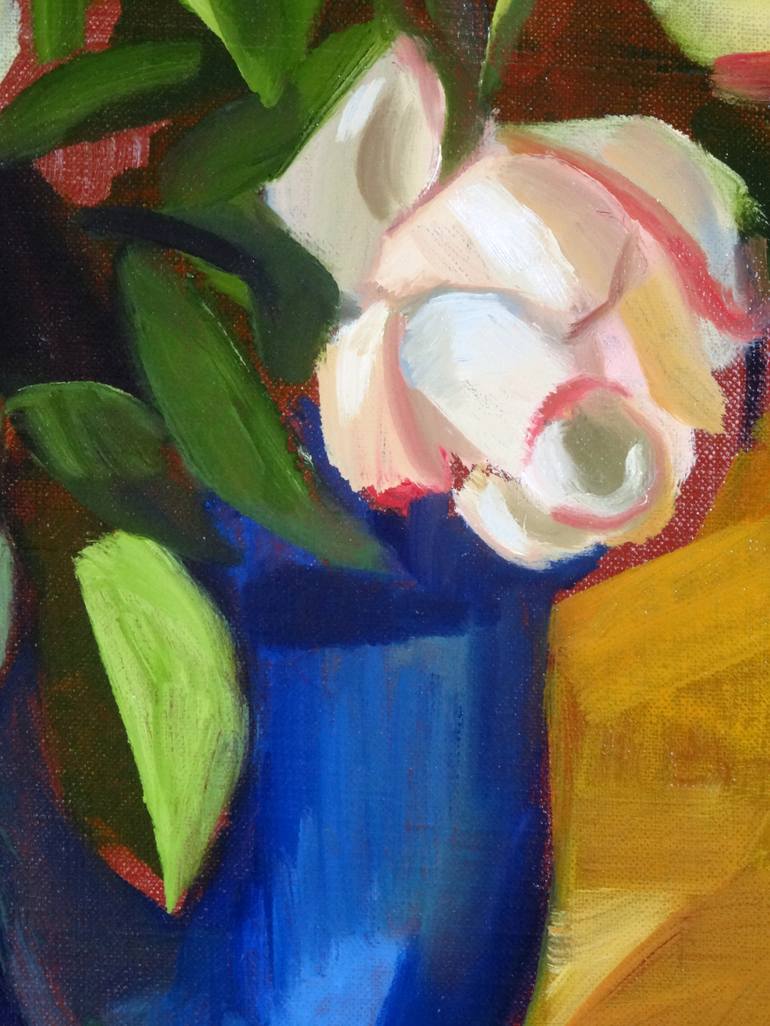 Original Fine Art Still Life Painting by Liza Merkalova