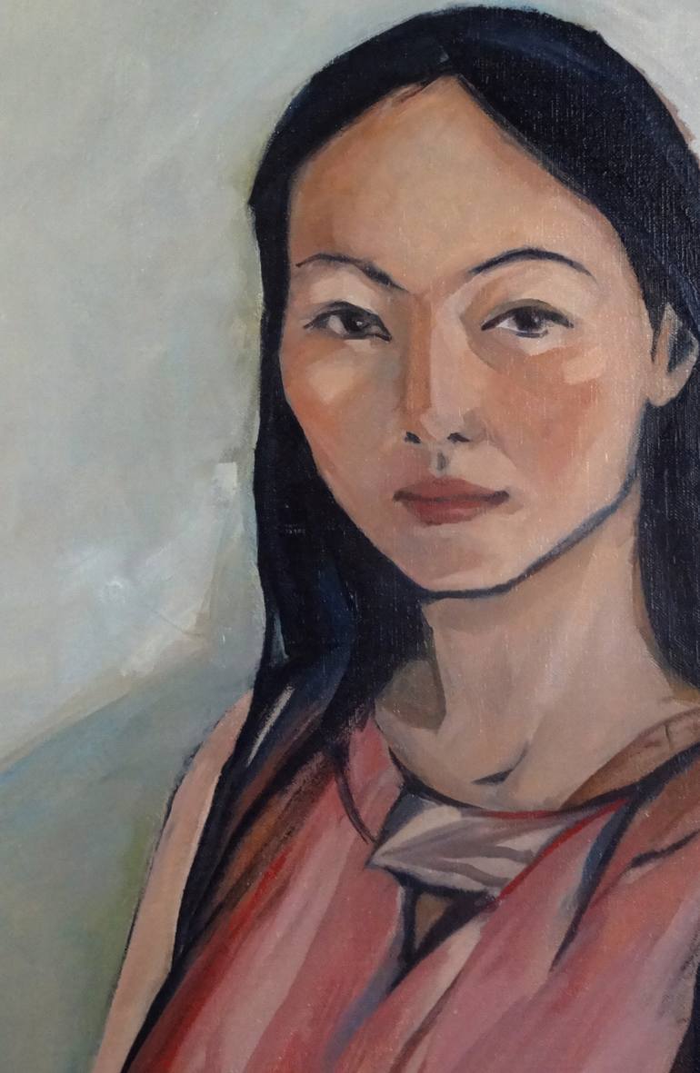 Original Figurative People Painting by Liza Merkalova