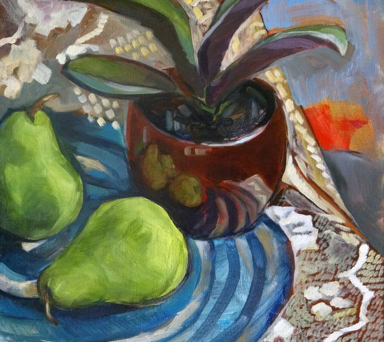 Original Figurative Still Life Painting by Liza Merkalova