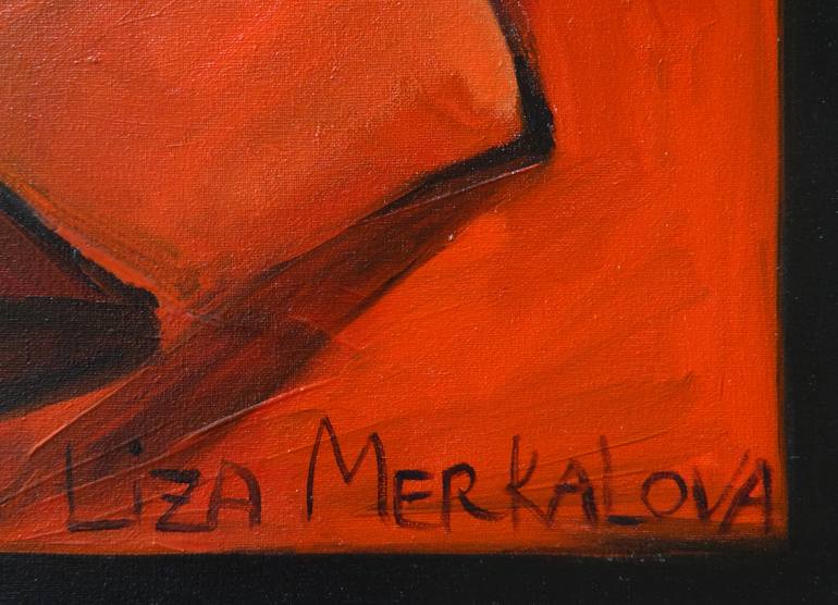 Original Conceptual Performing Arts Painting by Liza Merkalova