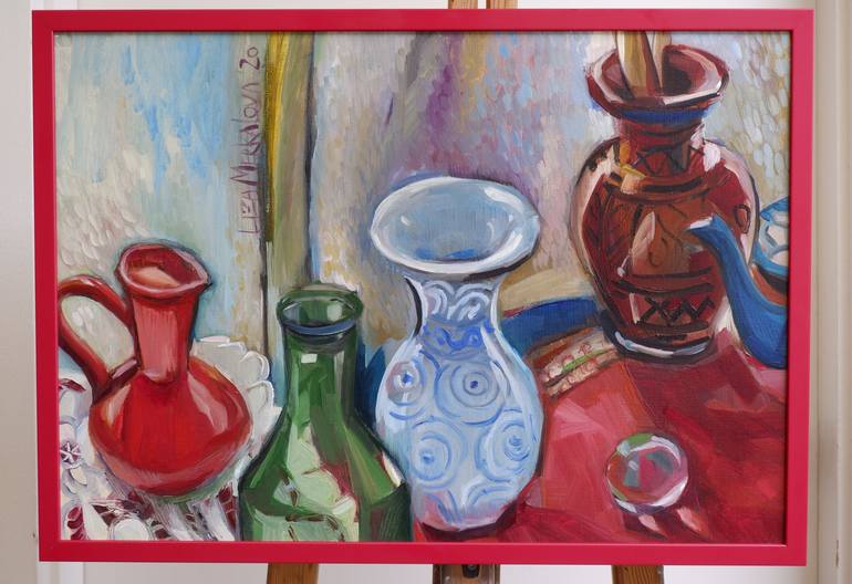 Original Still Life Painting by Liza Merkalova