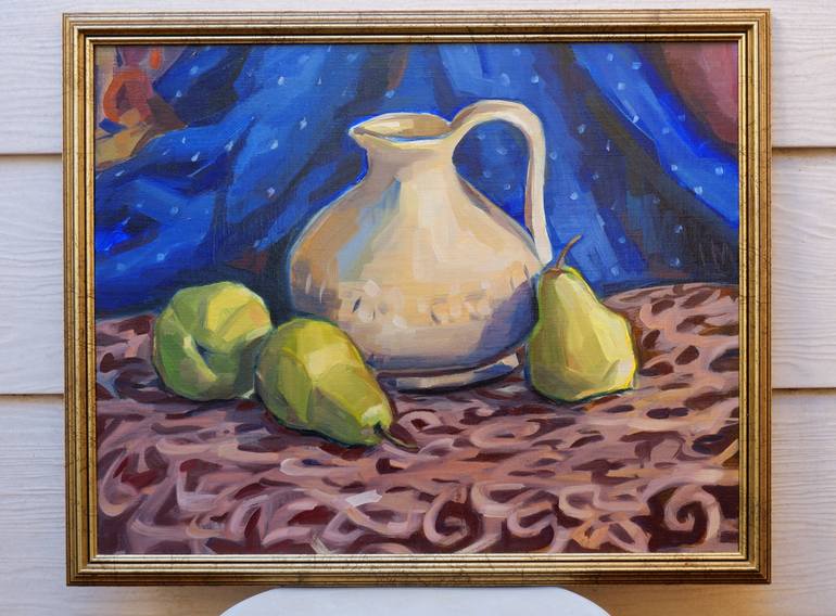 Original Figurative Still Life Painting by Liza Merkalova