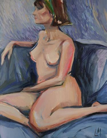 Original Nude Paintings by Liza Merkalova