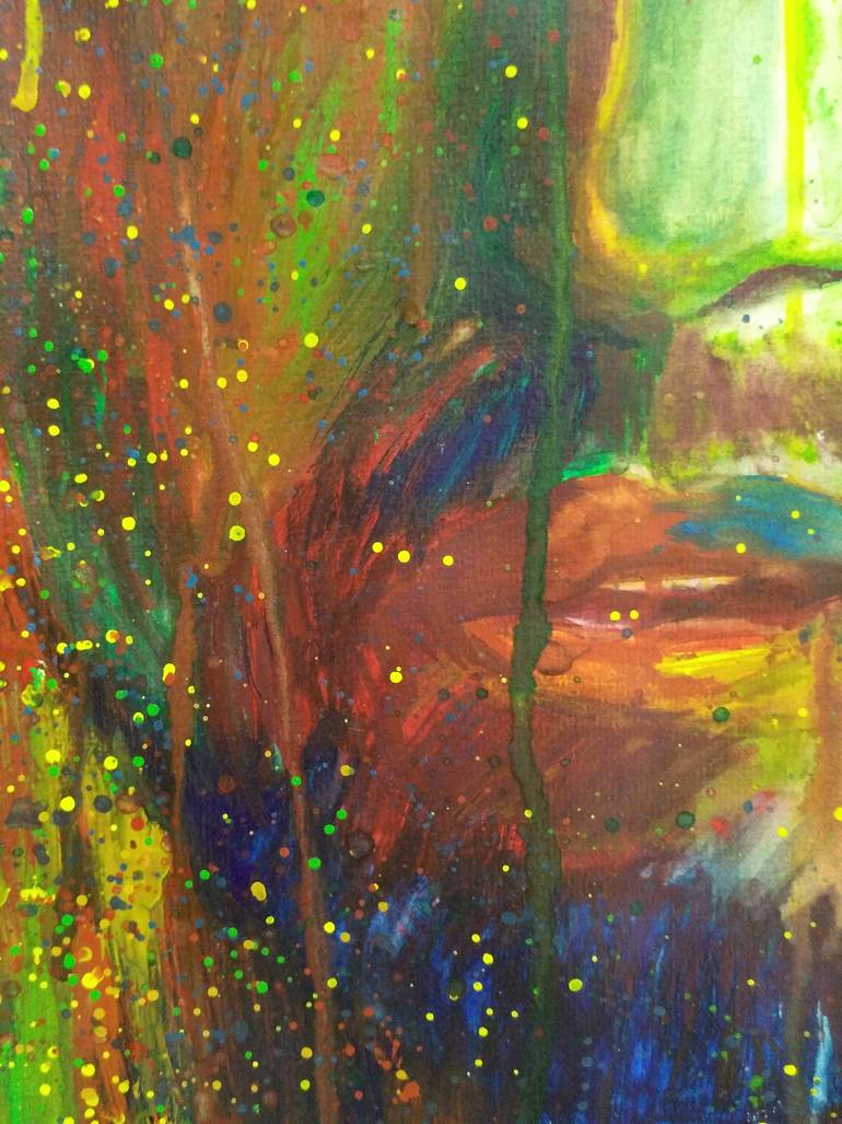 Original Expressionism People Painting by Chen Yi
