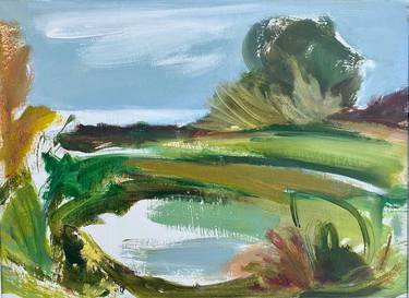 Original Landscape Painting by Edwina Broadbent