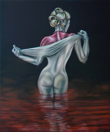 Original Figurative Nude Paintings by Daisy Gold