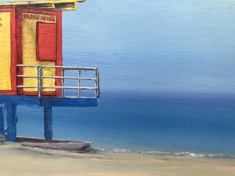 Original Fine Art Beach Painting by Daisy Gold