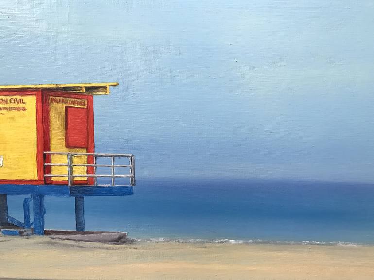 Original Fine Art Beach Painting by Daisy Gold