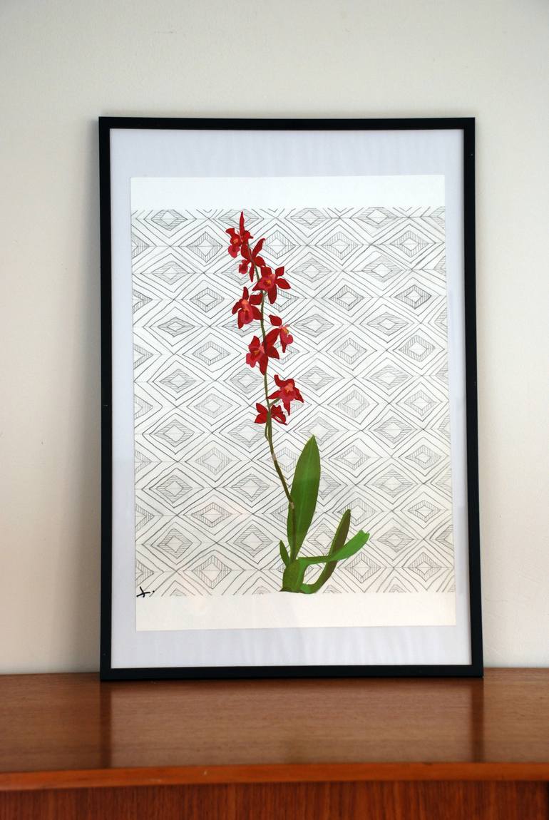 Original Fine Art Botanic Painting by JOHANNA NEU