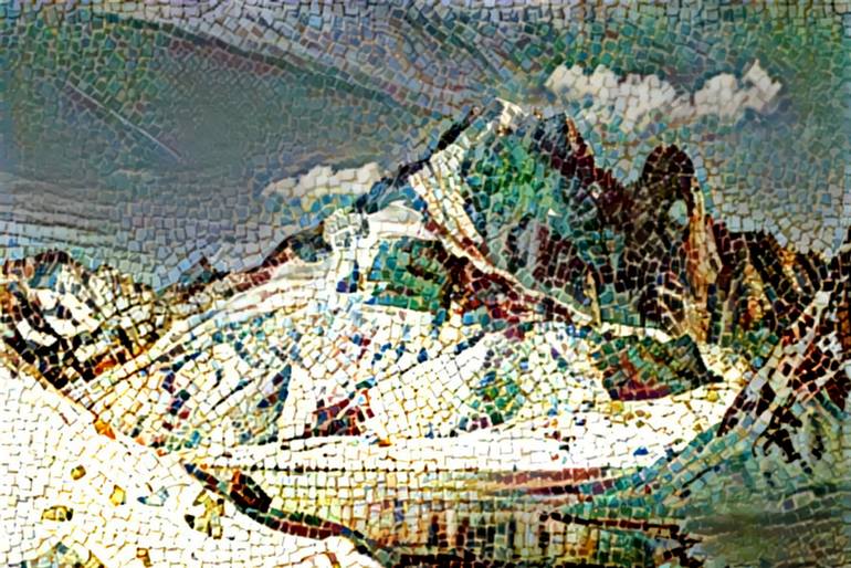 Aiguille Verte Chamonix Limited Edition 1 Of 2 New Media By Danielle Arnal Saatchi Art