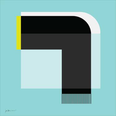 Print of Abstract Geometric Mixed Media by JD Atelier