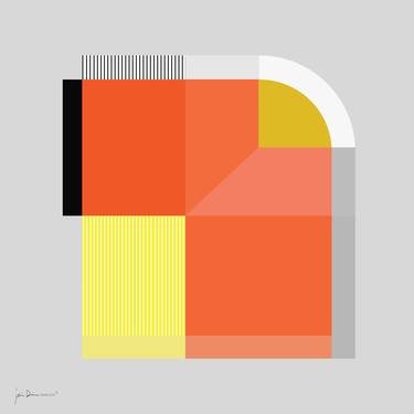Print of Geometric Mixed Media by JD Atelier