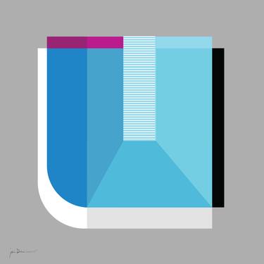 Print of Geometric Mixed Media by JD Atelier