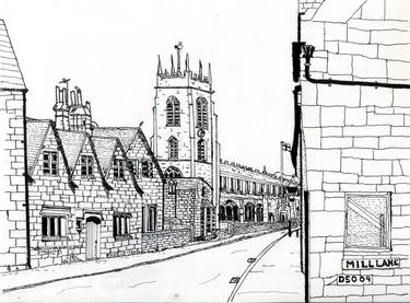 Print of Architecture Drawings by David Oatley