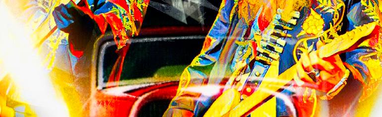 Original Pop Art Performing Arts Painting by Barry Boobis