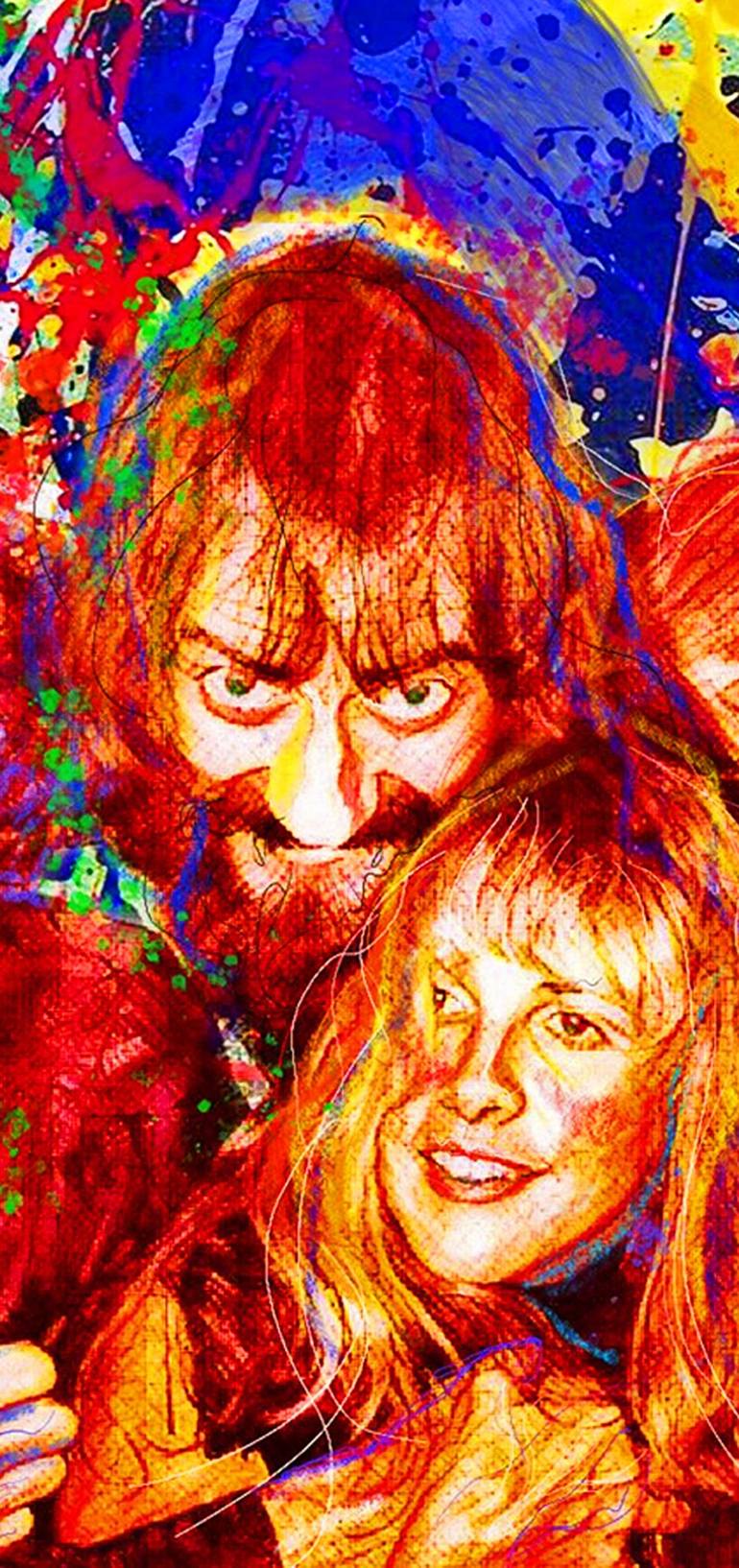 Original Fine Art Pop Culture/Celebrity Painting by Barry Boobis