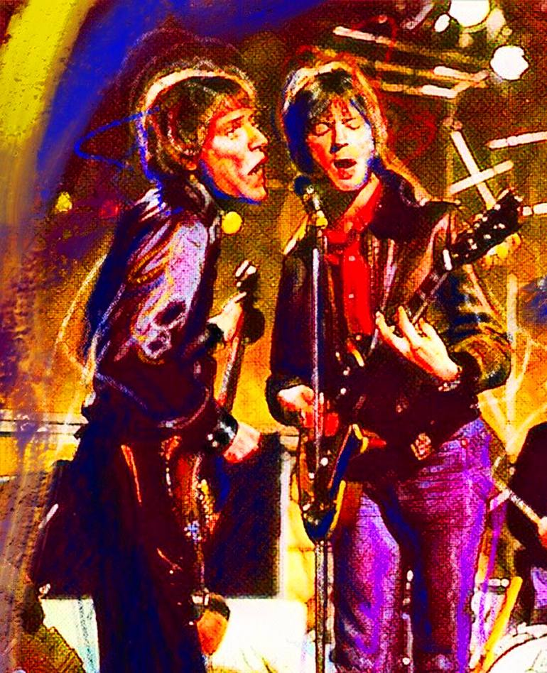 Original Illustration Performing Arts Painting by Barry Boobis