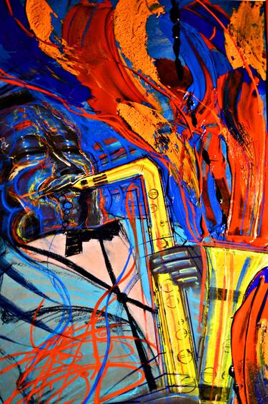 Original Music Paintings by barry boobis