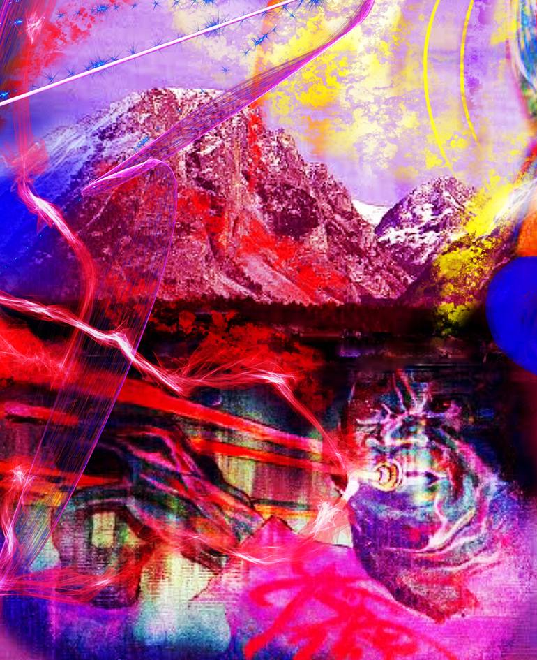 Original Abstract Expressionism Music Mixed Media by Barry Boobis