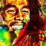 "Lion of Judah," symbol of the Rasta, inspired by Bob Marley...A PANORAMIC PAINTING of the Reggae icon in his natural habitat, the JAMAICAN LEONINE COUNTRYSIDE..the land that he loved and represented.."Get up, stand up for your rights..get up, stand up..DON'T GIVE UP THE FIGHT!!!"