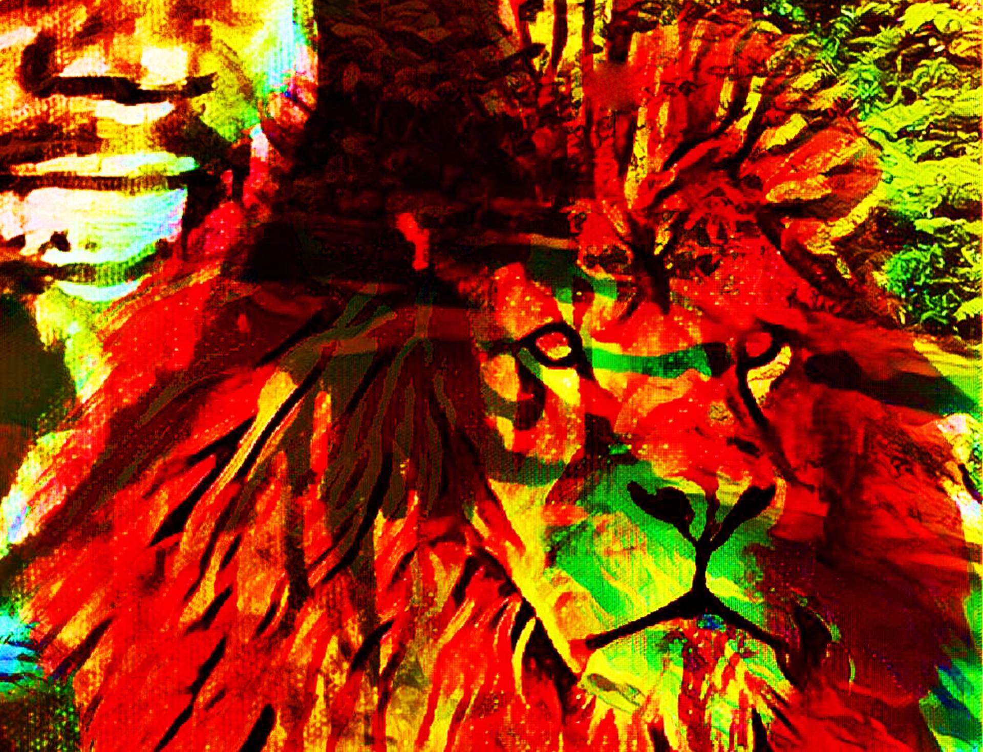 Bob Marley Lion of Judah Painting by barry boobis | Saatchi Art