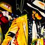 Inspired by Michael Jackson.."Smooth Criminal"..At the summit of pop, Michael Jackson meets Fred Astaire, and HIP HOP REIGNS SUPREME in a shower of bullets..Staged in an imaginary Chicago.. Complete with fedora, spats and machine gun!!!